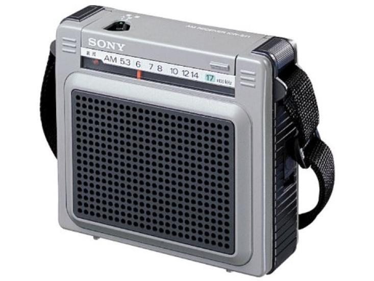 Sony AM Wide Cover Portable Radio ICR-S71