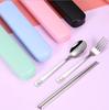 Chinese Metal Chopsticks 304 Stainless Steel Chopsticks Portable Travel Chopsticks Sushi Hash Reusable Food Stick