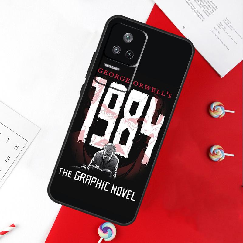 1984 Джордж Оруэлл Чехол для Xiaomi 15 Ultra 13 14 11T 12T 13T 14T Pro POCO X7 Pro X3 X5 X6 M6 F5 F6 Pro