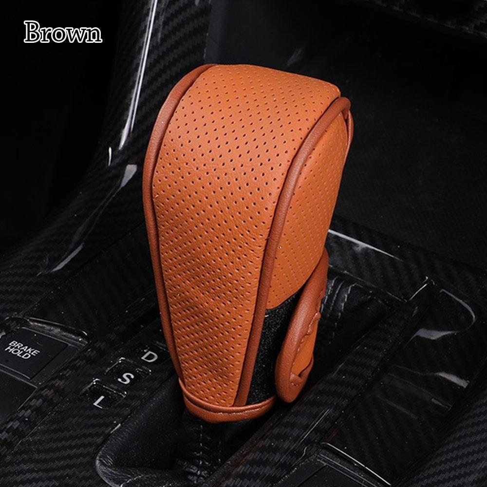 Wear-resistant Shift Knob Cover Non-Slip Car Interior Accessories Car Shift Handle Cover