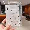 Винтажный чехол для телефона в форме сердца любви для iPhone 17 16e 16 15 14 13 12 11 Pro Max 7 8 Plus X XR XSMax С подушкой безопасности Противоударный Прозрачная задняя крышка