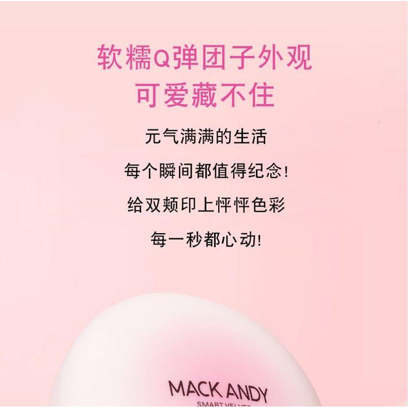 MACK ANDY - Velvety Flower Embossed Blusher- 3 Colors