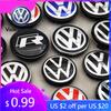 Для VW Volkswagen Jetta MK5 Golf 4 шт./комплект 55 мм 56 мм 65 мм 70 мм 76 мм Колпачки на центральные отверстия колес автомобиля Для VW Volkswagen Golf Polo P