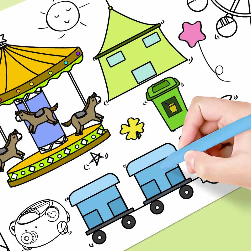 30*89 см детские граффити свитки очень длинные детский сад детские цветные рулоны инструмент для рисования бумажные развивающие игрушки