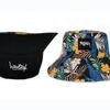 Hip Hop Bucket Hat Double-sided Panama Cap Outdoors Sun Hat  Men Women