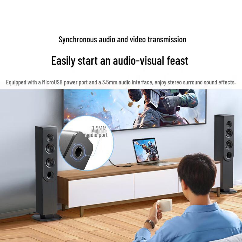 Ugreen HDMI to VGA Converter with Audio and Power
