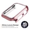 Роскошный чехол для Apple Watch Case 44 мм 40 мм IWatch 42 мм 38 мм Алмазный защитный бампер Apple Watch Series 6 5 4 3 2 SE аксессуары