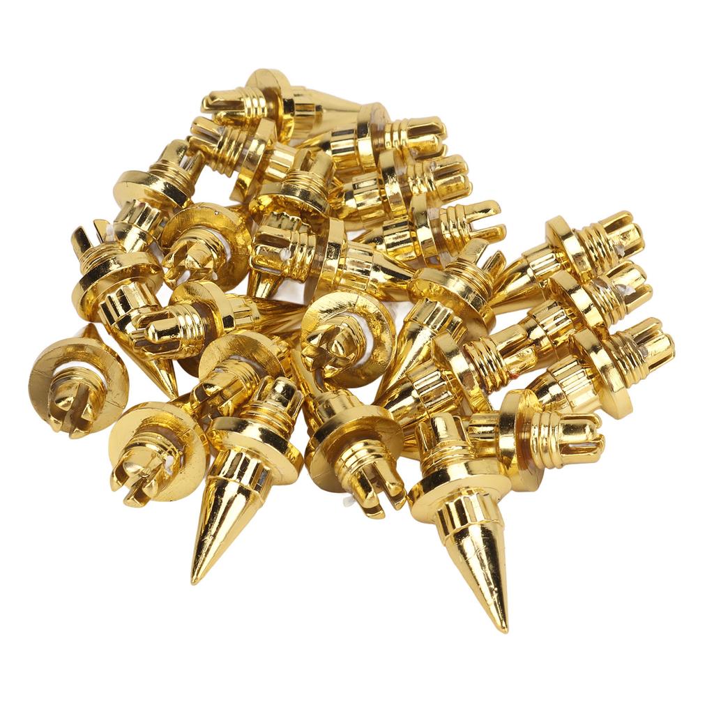 25Pcs Wheel Rivet Nut Stylish Look Easy Installation Spike Wheel Lip Rivet Nut for Wheels with Plastic Faux Rivets