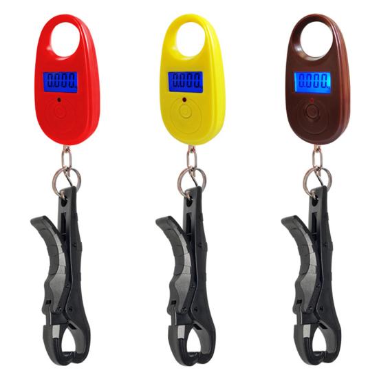 Мини-захват для рыбы с электрическими весами 25 кг, захват для рта и губ с цифровыми весами, зажим для контроля рыбы, щипцы для ловли рыбы, рыболовные принадлежности