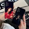 Модный матовый чехол для мобильного телефона Eiza Gonzalez для Samsung Galaxy M55 54 42 35 34 33 32 23 22 15 14 13 12 F55 5G Цветная обложка