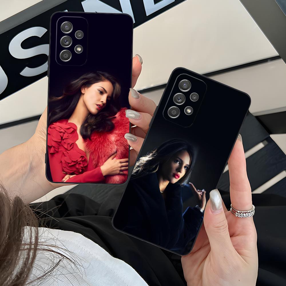 Модный матовый чехол для мобильного телефона Eiza Gonzalez для Samsung Galaxy M55 54 42 35 34 33 32 23 22 15 14 13 12 F55 5G Цветная обложка