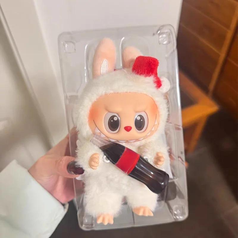 25 New Lububu Original The Monsters Serie Keyring Pendant Labubu Keychain Christmas Gift Kids Toys Mystery Box