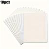 10pcs 3mm Professional Art Canvas Board, White Canvas Acrylic Oil PaintingBoard for Oil, Acrylic & Watercolor Paint