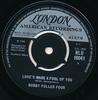 Пластинка 7 дюймов BOBBY FULLER FOUR Loves Made A Fool Of You HLU10041 London Records 1966 UK Rock Б/у