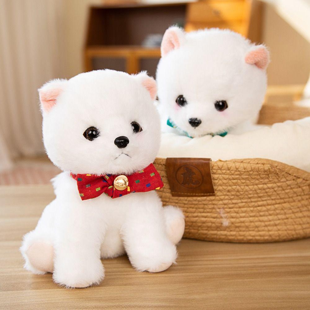 Hot Fluffy Dog Stuffed Toy Stuffed Animal Dog Plush Doll For Children Pomeranian Plush  Home Decor