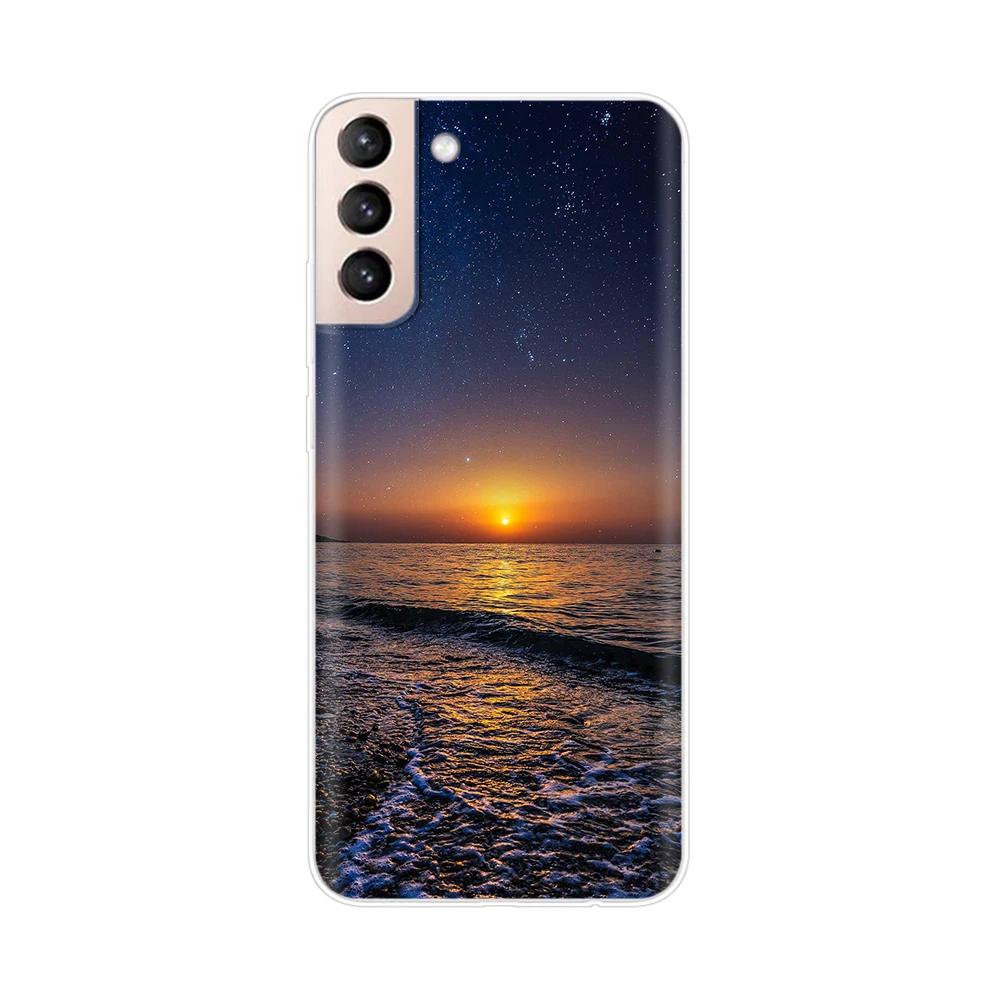 Чехол-сумка для мобильного телефона Для Samsung Galaxy S21 Силиконовая задняя крышка Для Samsung S21 plus s 21 GalaxyS21 S21 FE S21Ultra Чехлы Capas