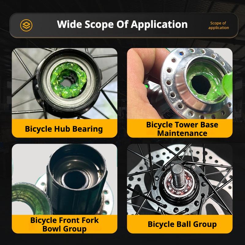 Premium Bike Grease 10g Motor Bearing Lubricating Grease Mid-axis Pedal Bowl Group Maintenance Lubricant for Mountain Road Bikes