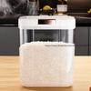 Food-Grade Sealed Rice Bucket Home Use Grain Storage Container Rice Flour Moisture-Proof Insect-Proof Kitchen Organizer