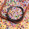 4mm 500PCS For Jewelry Making Findings Multicolor Acrylic Loose Beads Jewelry Accessories DIY Crafts Soild Color Handmade Material