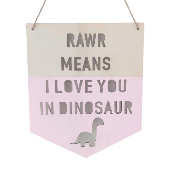 Wood Sign Adorable Party Cute Wall-mounted Nordic Style Home Wooden Wall Sign Photography Props