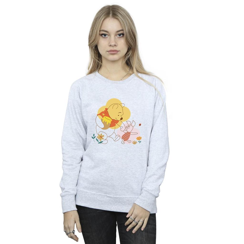 Disney Womens/Ladies Winnie The Pooh Piglet Sweatshirt