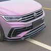 Подходит для 2022 Volkswagen Tiguan L R-Line Передний сплиттер Спортивный лип-спойлер
