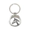 Akhal-Teke - Keychain with a Horse, Keychain with a Print, Personalized Pendant from the Brand