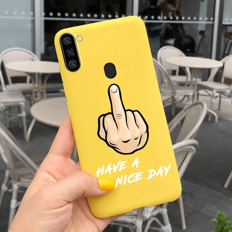 For Samsung Galaxy A11 Case M11 Stylish Soft Silicone Phone Case For Samsung A11 Galaxy M11 A 11 A115F Cover Fundas Coque Bumper