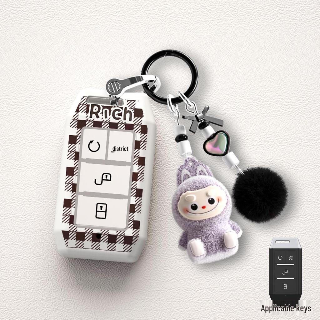Чехол для ключей для BYD Dolphin, Han, Qin Plus DMi, Yuan, Tang, Pro, Female EV, Destroyer 05, Seal 06