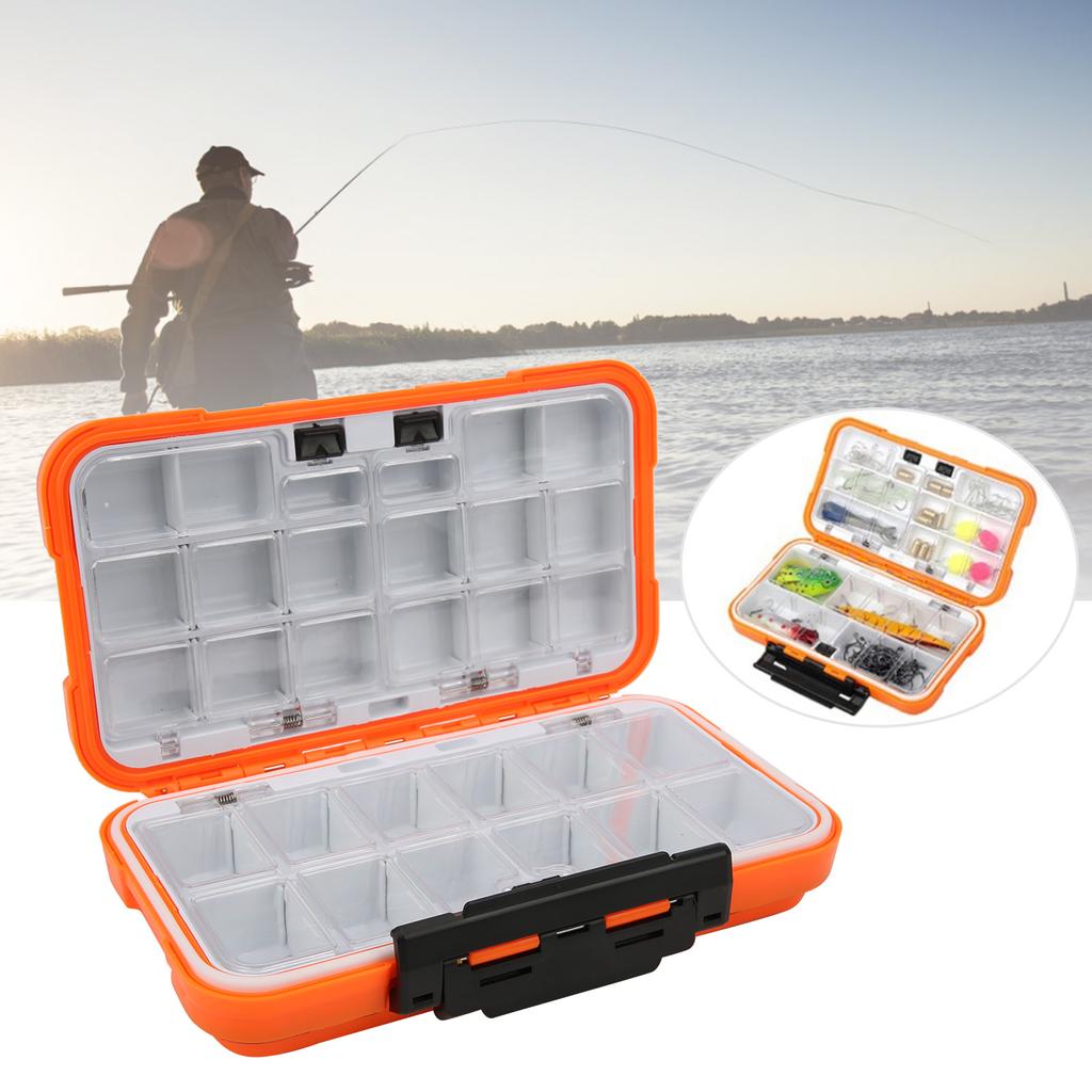 Водонепроницаемая коробка для приманок, двусторонний рыболовный крючок, ящик для хранения инструментов, многофункциональный аксессуар
