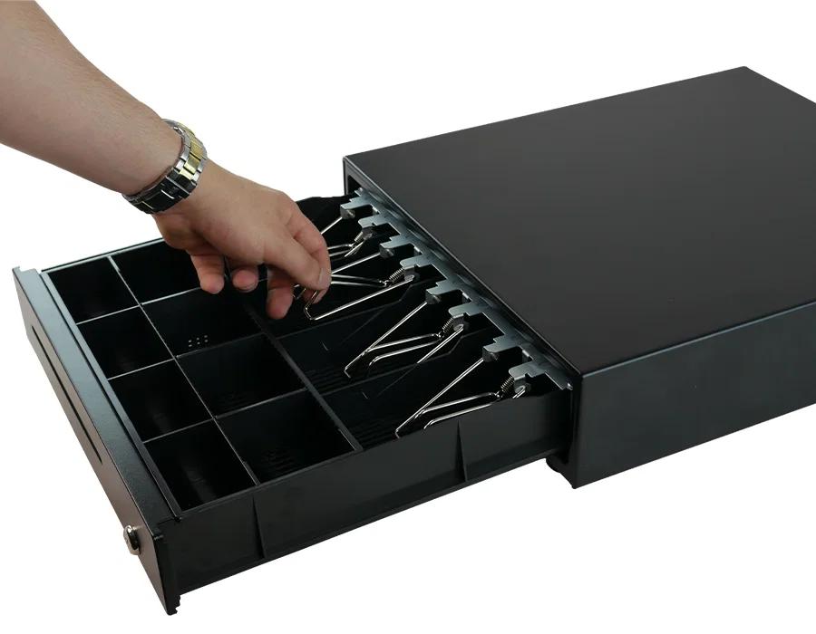 Cashier' Drawer for Cash Register, 24V Voltage, Money Drawer, Medium, Key-operated Hd-Ker35