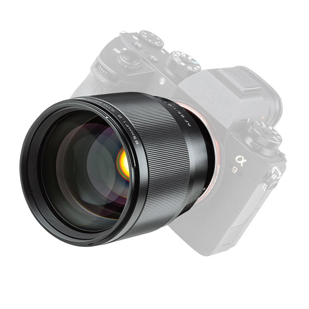AF 85 1.8 II Профессиональный Полнокадровый Объектив с Фиксированным Фокусным Расстоянием для Камеры Sony E Mount с Блендой Металлические Электронные Контакты Фокальный
