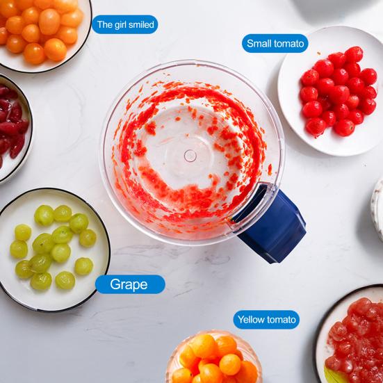 Electric Grape Peeler Machine Automatic Fruit Garlic Peeler USB Rechargeable Cherry Tomato Peeler Skin Remover Kitchen Gadget