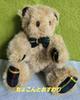 [USED] Teddy Bear, Stuffed Animal, Tartan Check Pattern