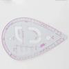 6pcs/set French Curve Ruler Durable Plastic French Metric Ruler Measure Dressmaking Drawing Template Craft DIY Sewing Tools