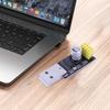 Адаптер USB к WiFi модулю ESP8266 CH340 Беспроводная WiFi плата разработки Модуль 1000 мкФ твердотельный конденсатор