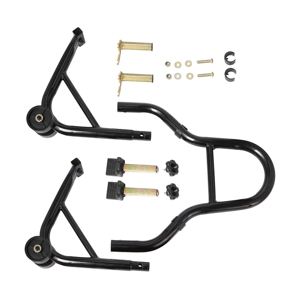 Мотоцикл черный/красный полный комплект задняя опора колеса подставка для колеса авто Aheel опора рама инструмент для ремонта шин