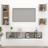 VidaXL TV Unit Set 5 Pcs Concrete Grey Engineered Wood 3114441