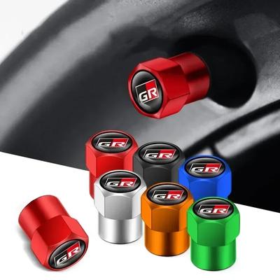 Логотип GR Sport Колпачки на ниппель колеса автомобиля Покрышки Для Gazoo Racing Yaris Corolla Hilux Supra C-HR Аксессуары