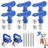 13Pcs Airless Paint Nozzles Set Reversible Spraying Machine Tips Paint Sprayer Nozzle Airless Sprayer Spraying Machine Parts