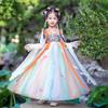 Qiz Hanfu qadimiy kostyum bolalar Xitoy uslubi kichkina qiz kiyimi Tang liboslari malika yubka milliy kostyum bolalar