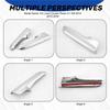 For Toyota Land Cruiser Prado FJ 150 2014 2015 2016 ABS Chrome Interior Door Handle Cover Trims Protection Sticker