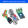 1 шт./1 комплект Модуль градусов температуры Модуль MAX6675 + Термопара типа K Датчик термопары