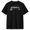Artemis 2 Back To The Moon TShirt Unisexs Clothing WoUnisexs Street Style TShirts Summer ONeck Hip Hop Tee Shirt Tops Breathable