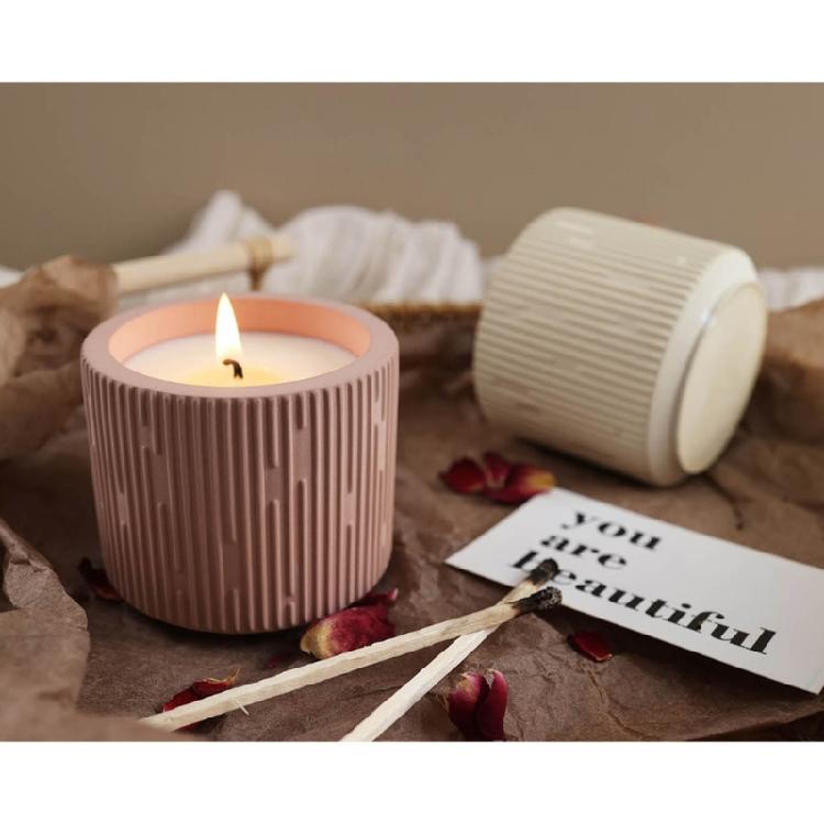 Силиконовая форма для DIY-чашки из цемента с кристаллами, художественная гипсовая форма для свечи, декоративная