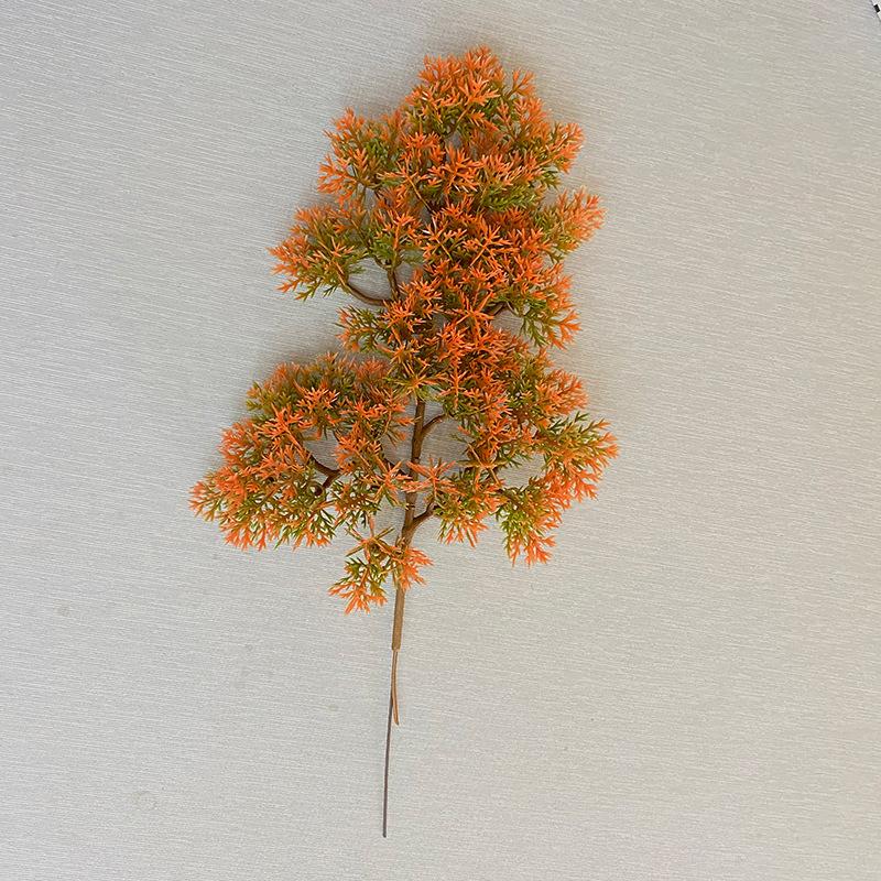 Пластиковый искусственный сосна кипарис растение бонсай настольный сад пластиковая ветка дерева