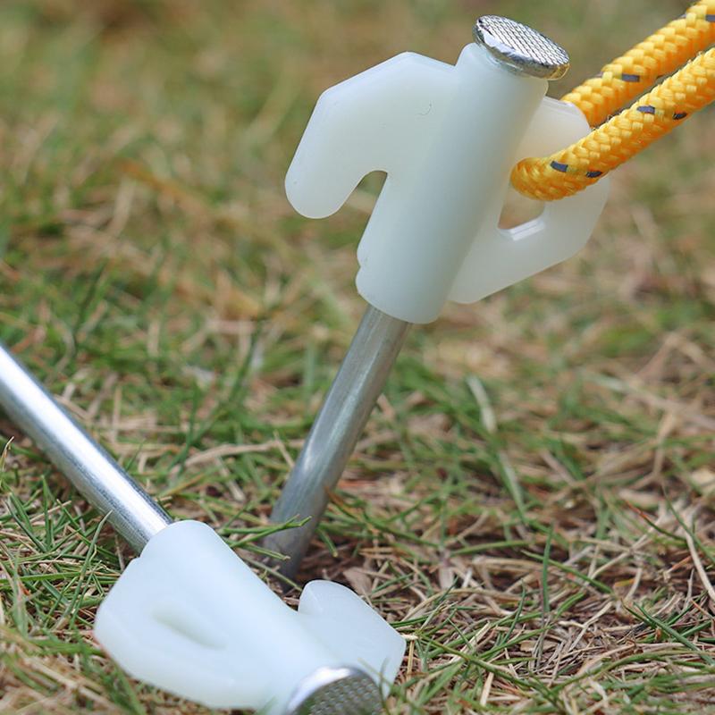 1 шт. колышек для палатки, колышки для палатки, колышки для палатки, прочный фиксатор для троса для кемпинга на открытом воздухе, высокопрочные аксессуары для палаток