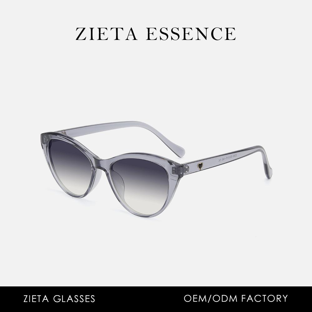 Солнцезащитные очки с оправой «кошачий глаз» в стиле ретро, очки для OOTD, очки высокой четкости, солнцезащитные очки для улицы в стиле «сетка» для крутых девчонок