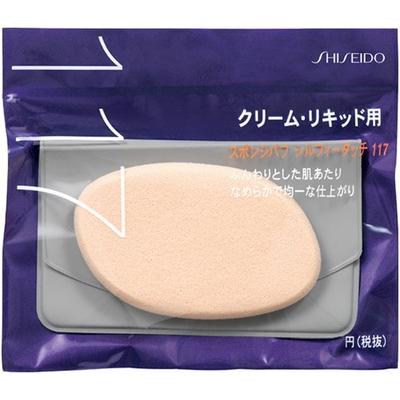 Спонж-пуховка для жидкого крема Shiseido Sylphie Touch 117