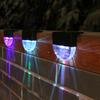 1PCS LED Solar Stair Outdoor Light Garden Yard Fence Wall  Lamp